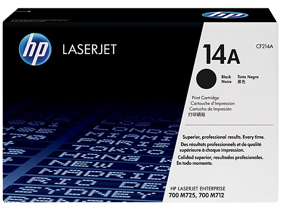 Original HP 14A LJ Enterprise 700 M712/M725 MFP Series Toner Cartridge