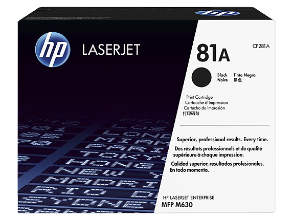 Original 81A HP Enterprise M604/605/606 Series Toner Cartridge