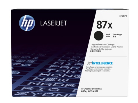 Original HP (87X) LaserJet M501/M506 High Yield Toner Cartridge