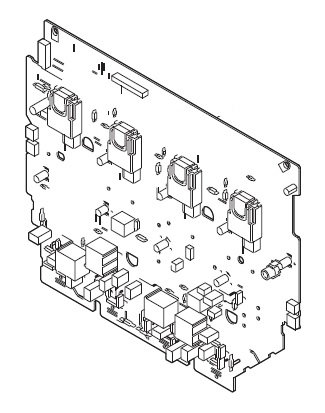 Original Brother (D00TV1001) High Voltage Power Supply (HVPS) - Ships 3-4 days after order placement!