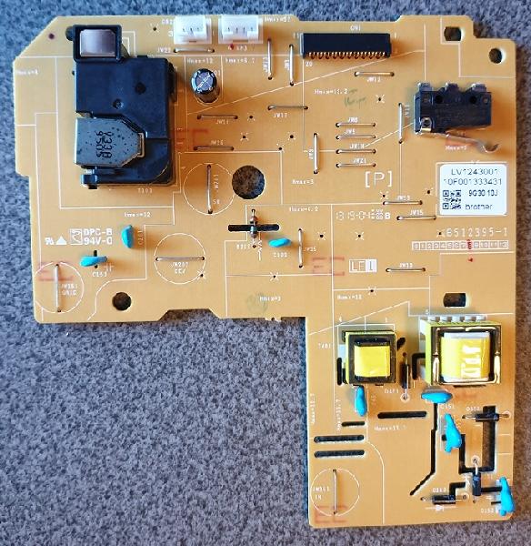 Original Brother (LV1243001) High Voltage Power Supply (HVPS) PCB Assembly - Ships 3-4 days after order placement!