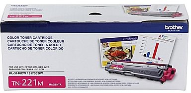 Original Brother (TN221M) Toner Cartridge - Magenta