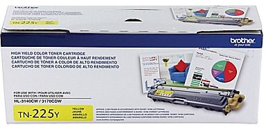 Original Brother (TN221Y) Toner Cartridge - Yellow