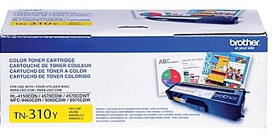 Original Brother (TN310Y) Toner Cartridge - Yellow