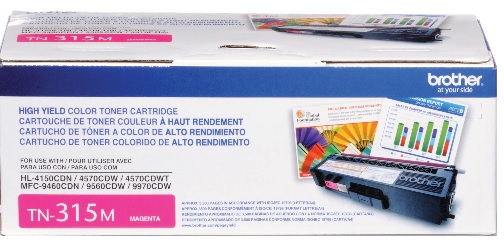 Original Brother (TN315M) High Yield Toner Cartridge - Magenta