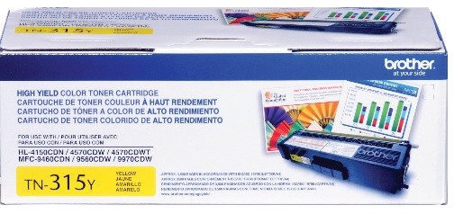 Original Brother (TN315Y) High Yield Toner Cartridge - Yellow