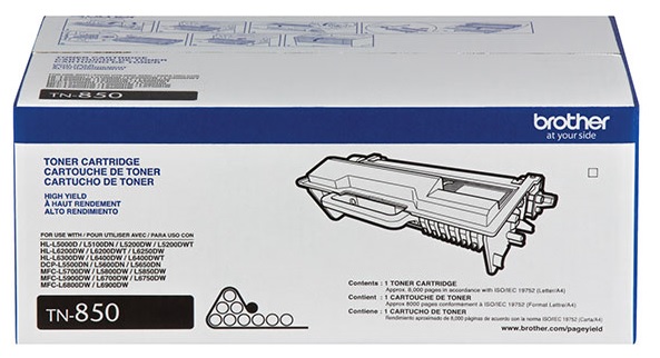 Original Brother TN-850 High Yield Toner Cartridge