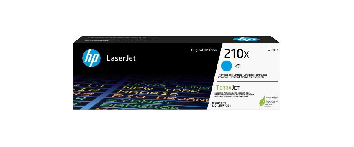 Original HP (210X) High Yield Toner Cartridge - Cyan
