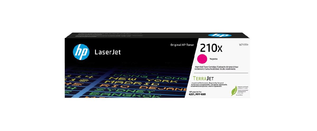 Original HP (210X) High Yield Toner Cartridge - Magenta