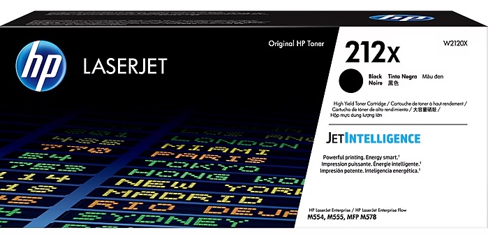 Original HP (212X) CLJ M554/M555 High Yield Toner Cartridge - Black