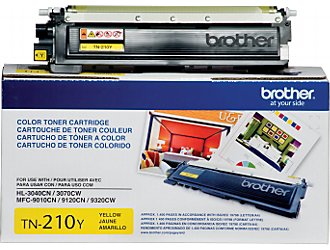 Original Brother (TN210Y) Toner Cartridge - Yellow