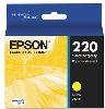 Original Epson (220) DURABrite Ultra Ink Cartridge - Yellow