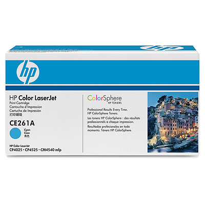 Original HP 648A Color Laserjet CP4025/CP4525 Print Cartridge - Cyan