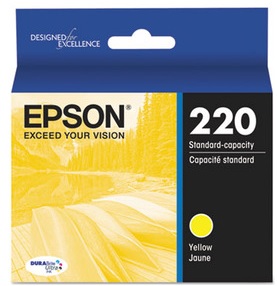 Original Epson (220) DURABrite Ultra Ink Cartridge - Yellow