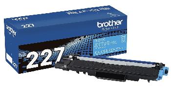 Original Brother TN227C High Yield Toner Cartridge - Cyan